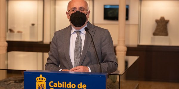 Antonio Morales el pasado jueves | CABILDO DE GRAN CANARIA