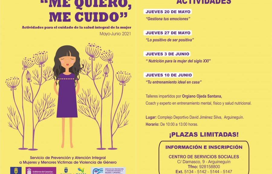 Cartel de "Me quiero, me cuido" | AYUNTAMIENTO DE MOGÁN