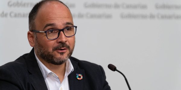 José Antonio Valbuena el pasado febrero | CONSEJERÍA DE TRANSICIÓN ECOLÓGICA DEL GOBIERNO DE CANARIAS