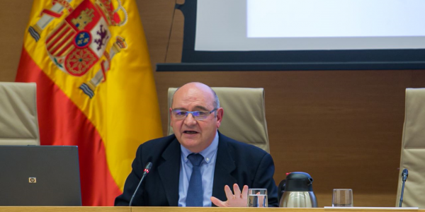 José Manuel Pingarrón en comisión parlamentaria el pasado noviembre | CONGRESO DE LOS DIPUTADOS