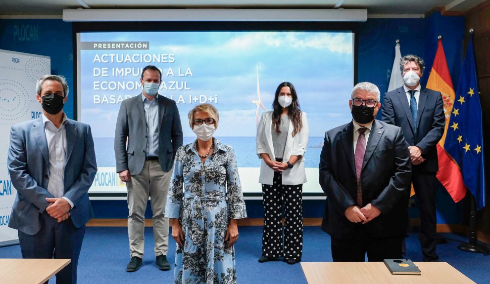 José Joaquín Hernández Brito, a la derecha de la consejera Elena Máñez el pasado viernes | CONSEJERÍA DE ECONOMÍA, CONOCIMIENTO Y EMPLEO DEL GOBIERNO DE CANARIAS