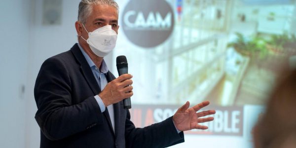 Tomás Pérez el pasado abril | AYUNTAMIENTO DE LA ALDEA DE SAN NICOLÁS