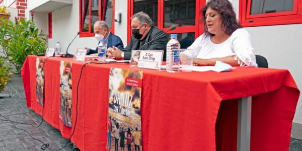 Caya Suárez en la presentación de la memoria el pasado martes | CÁRITAS CANARIAS