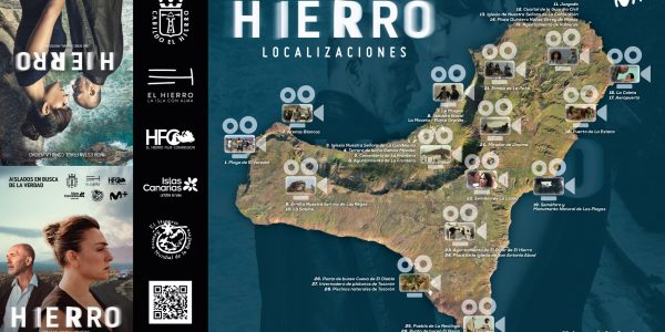 Mapa con los enclaves de la ruta | CONSEJERÍA DE TURISMO DEL CABILDO DE EL HIERRO