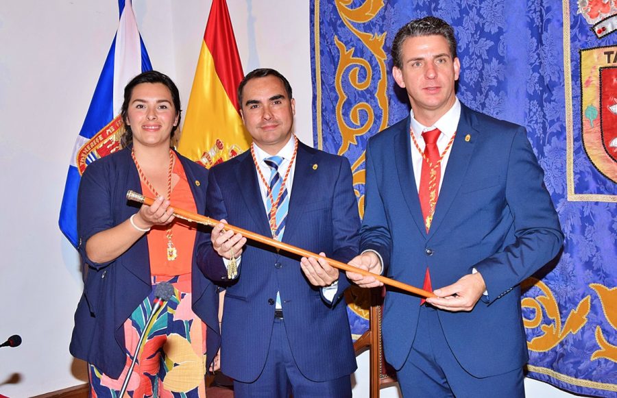 José Daniel Díaz (centro) y Carlos Medina (dcha.) en 2019 | ARCHIVO José Daniel Díaz (centro) y Carlos Medina (dcha.) en 2019 | ARCHIVO