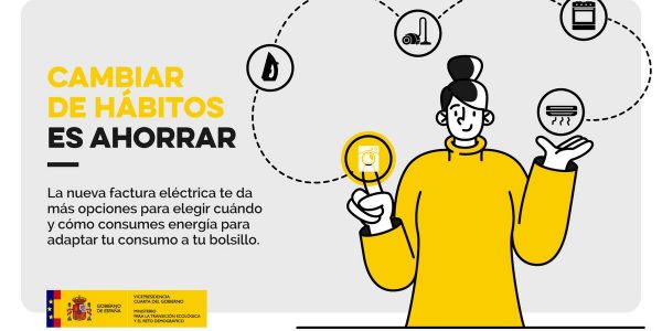 Infografía de la nueva factura eléctrica | MONCLOA