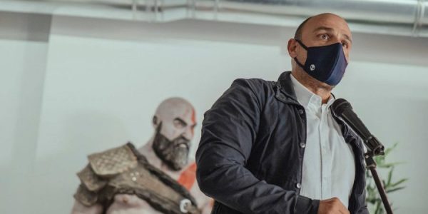 Alfonso Cabello en la presentación de Canarias Game Show ayer | SOCIEDAD DE DESARROLLO DE SANTA CRUZ DE TENERIFE