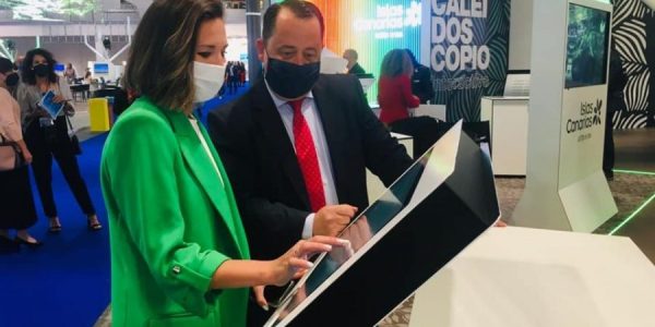 Jessica de León en Fitur el pasado mayo | JESSICA DE LEÓN