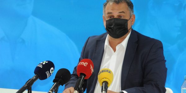 José Alberto Díaz en una rueda de prensa | Foto: Coalición Canaria