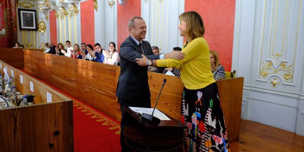 Lidia Cáceres en su toma de posesión como concejala en noviembre de 2019 | Foto: Ayuntamiento de Las Palmas de Gran CanariaPALMAS DE GRAN CANARIA