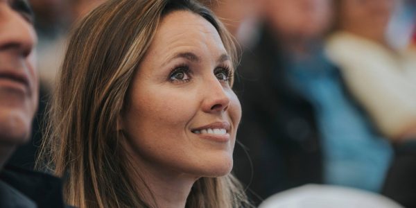 María Fernández en un acto de campaña en 2019 | Foto: Coalición Canaria