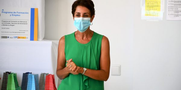 Onalia Bueno el pasado jueves | AYUNTAMIENTO DE MOGÁN