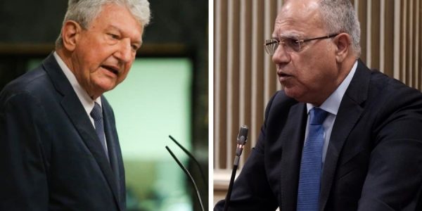 Pedro Quevedo (izq.) y Casimiro Curbelo