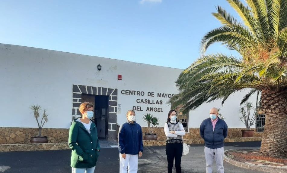 Visita de autoridades al centro el pasado diciembre | CABILDO DE FUERTEVENTURA