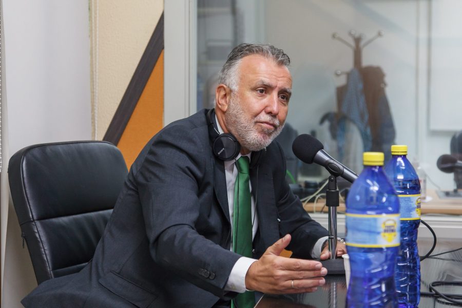 Ángel Víctor Torres en nuestros estudios esta mañana | ACFI Ángel Víctor Torres en nuestros estudios esta mañana | ACFI