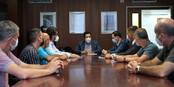 Alejandro Ramos reunido el pasado miércoles | CONSEJERÍA DE ECONOMÍA, CONOCIMIENTO Y EMPLEO DEL GOBIERNO DE CANARIAS