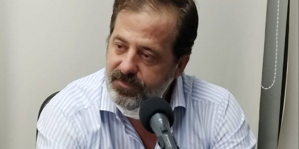 Carlos Rus en nuestros estudios hoy | EL ESPEJO CANARIO