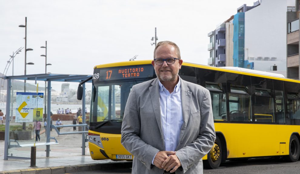 José Eduardo Ramírez en la presentación del servicio | CONCEJALÍA DE MOVILIDAD DE LAS PALMAS DE GRAN CANARIA