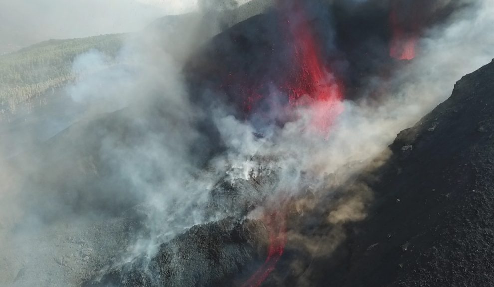 Cráter del volcán de La Palma | GOBIERNO DE CANARIAS