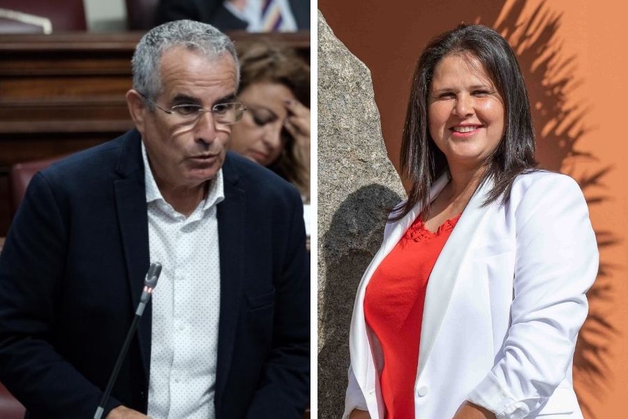 Mario Cabrera y Esther Hernández, alcaldesa de Tuineje | EL ESPEJO CANARIO Mario Cabrera y Esther Hernández, alcaldesa de Tuineje | EL ESPEJO CANARIO