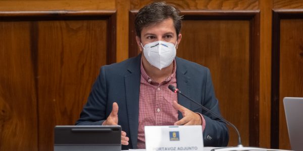 Ruymán Santana en un pleno insular el pasado julio | CABILDO DE GRAN CANARIA