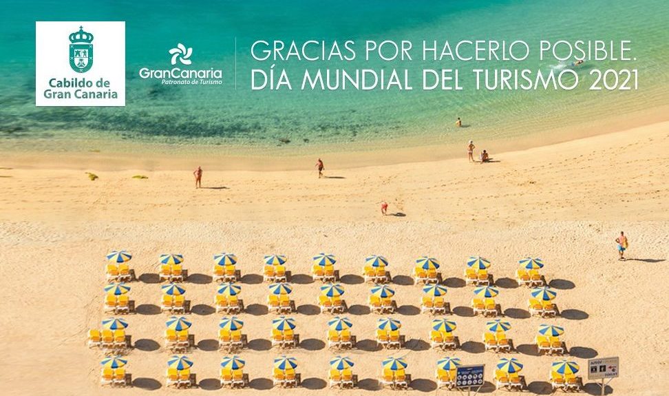 Imagen promocional por el Día Mundial del Turismo | CONSEJERÍA DE TURISMO DEL CABILDO DE GRAN CANARIA