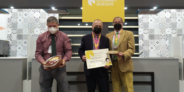 Acto de la recogida de la distinción | Foto: Grupo Ganadero de Fuerteventura