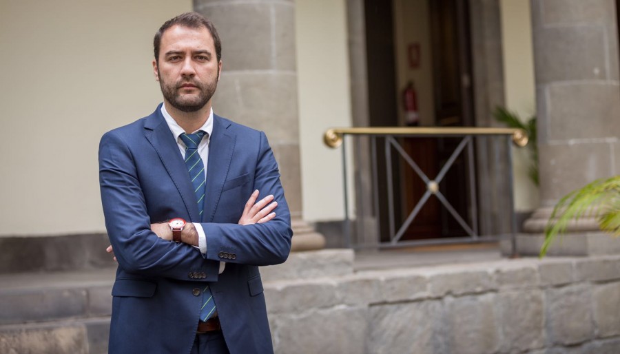 Gabriel Corujo, delegado de la Zona Franca Gran Canaria