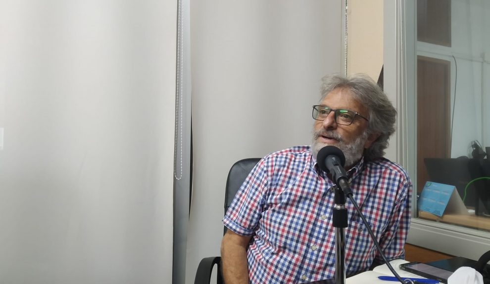 Jorge Hernández, presidente de Yrichen en los estudios de El Espejo Canario