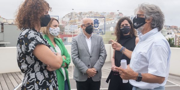 Jorge Hernández, presidente de Yrichen (a la derecha) | Foto: Cabildo de Gran Canaria