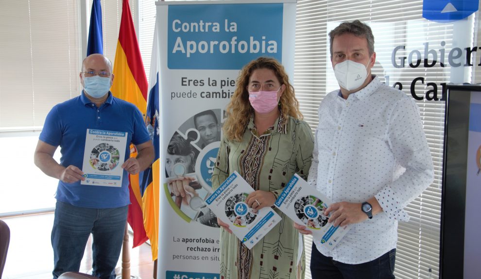 Juan Carlos Lorenzo, presidente de EAPN Canarias (a la izquierda) | Foto:Creatívica