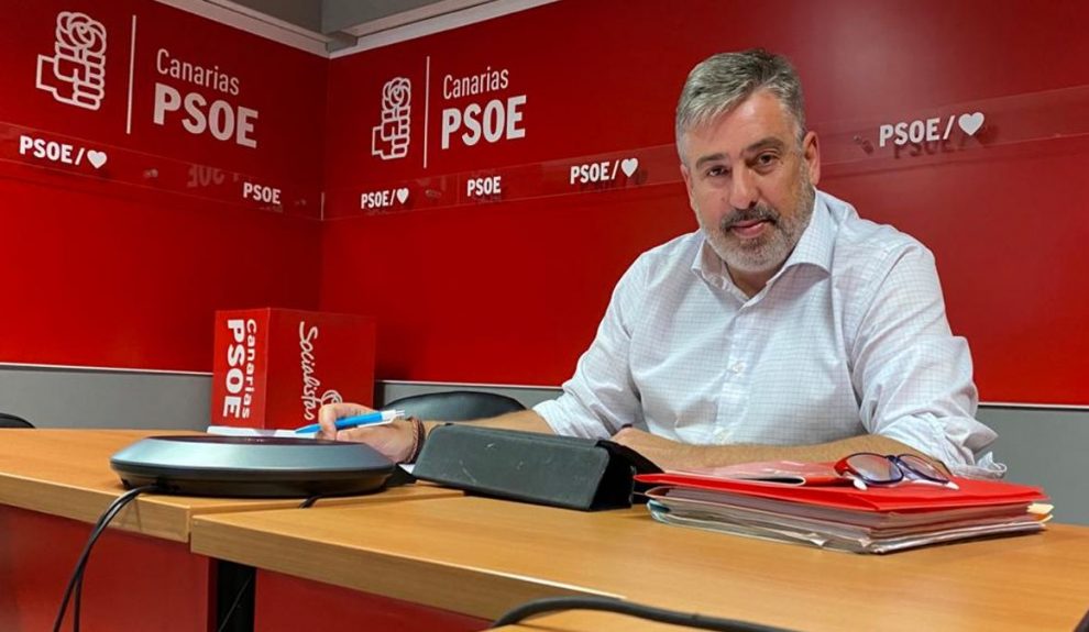 Jorge González, secretario de organización del PSOE de Canarias | Foto: PSOE de Canarias