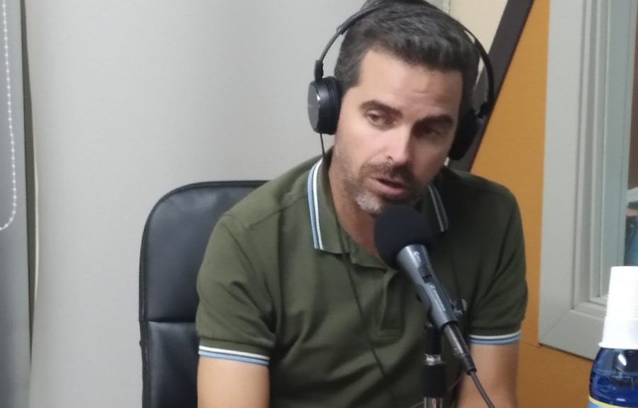 Lucas Bravo de Laguna en nuestros estudios hoy | EL ESPEJO CANARIO