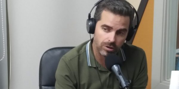 Lucas Bravo de Laguna en nuestros estudios hoy | EL ESPEJO CANARIO