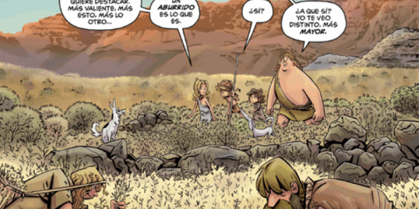 Viñeta de ‘Isaco y sus aventuras. La Cueva de Los Muertos’ | Tibicena Publicaciones