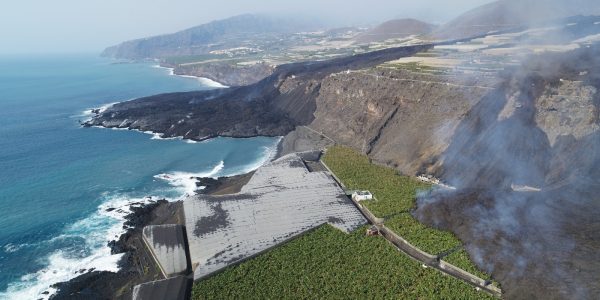 Fajana del volcán de La Palma | Foto: Ministerio de Transición Ecológica