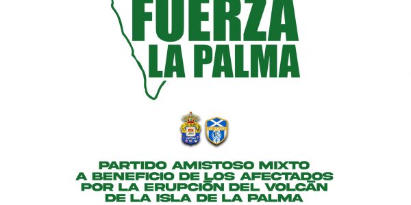 Cartel anunciador del homenaje a La Palma