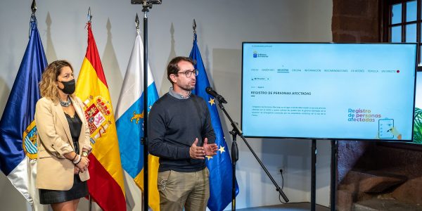 Presentación de la página infovolcanlapalma.org | Foto: Gobierno de Canarias