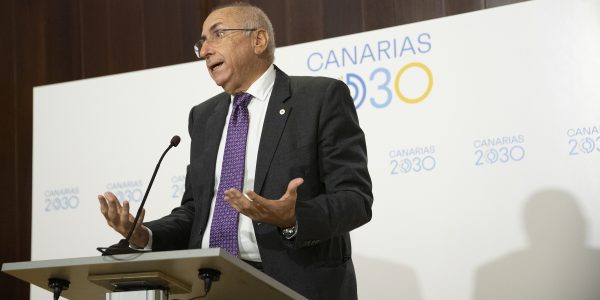 Antonio Rico en las jornadas de la Agenda 2030 | Foto: Gobierno de Canarias