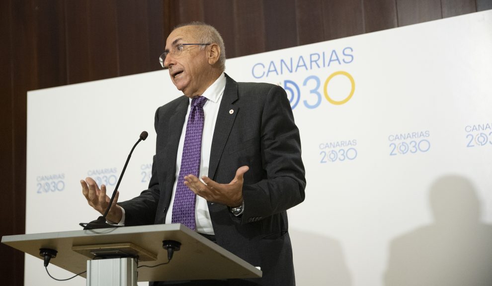 Antonio Rico en las jornadas de la Agenda 2030 | Foto: Gobierno de Canarias