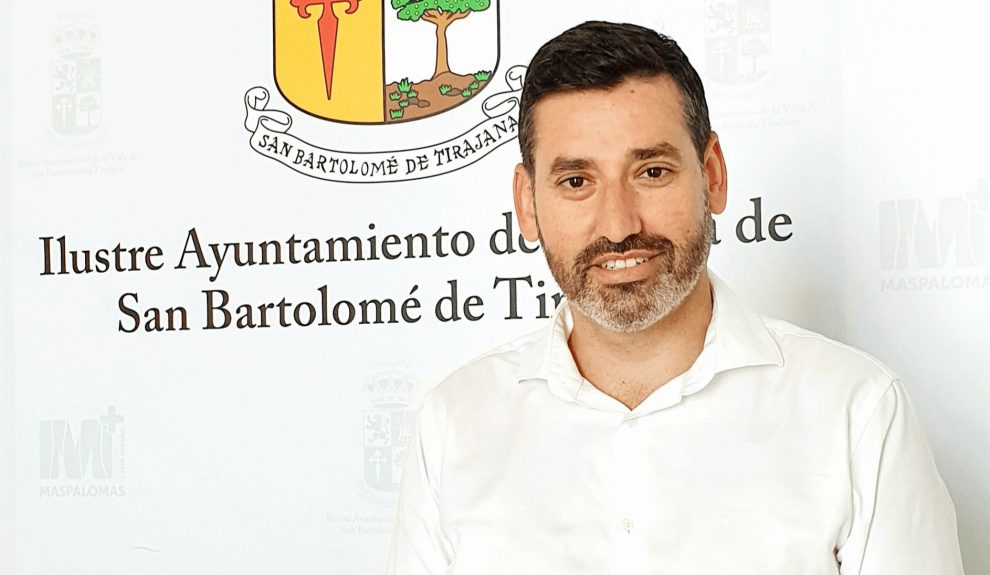 Alejandro Marichal, concejal de Coalición Canaria | Foto: Ayuntamiento de San Bartolomé de Tirajana