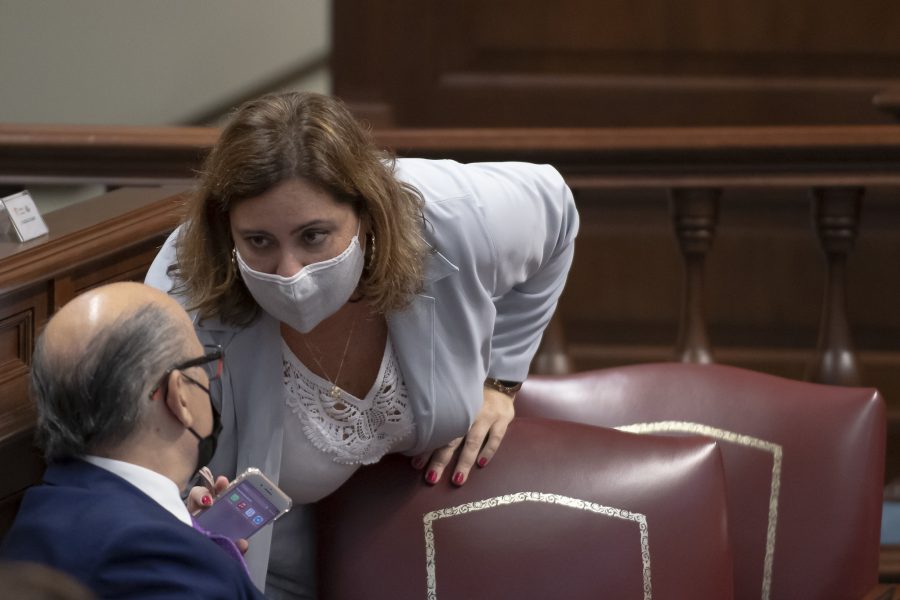 Beatriz Calzada en el Parlamento de Canarias | Foto: Parcan Beatriz Calzada en el Parlamento de Canarias | Foto: Parcan