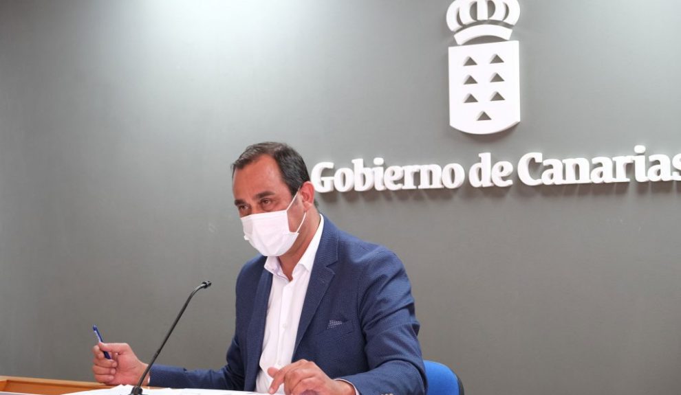 Blas Acosta, viceconsejero de Economía del Gobierno canario | Foto: Gobierno de Canarias