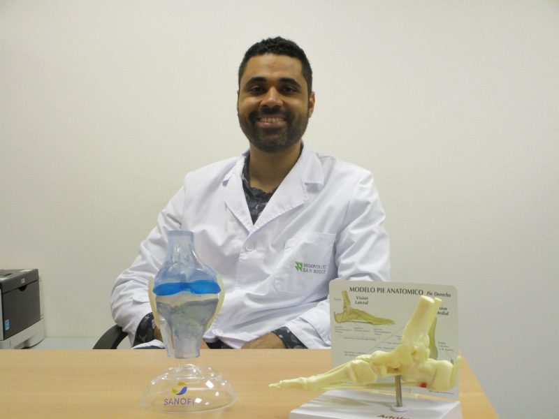 Edwin Pantaleón, jefe de Traumatología de HUSR en Las Palmas y Maspalomas | Foto: HUSR Edwin Pantaleón, jefe de Traumatología de HUSR en Las Palmas y Maspalomas | Foto: HUSR