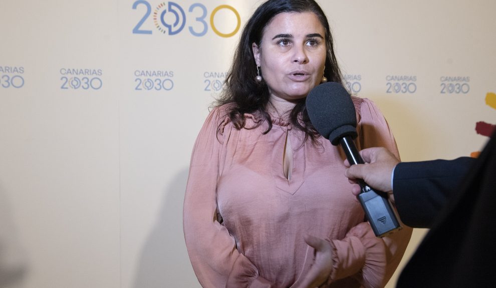 Mari Brito, presidenta de la Fecam | Foto: Gobierno de Canarias