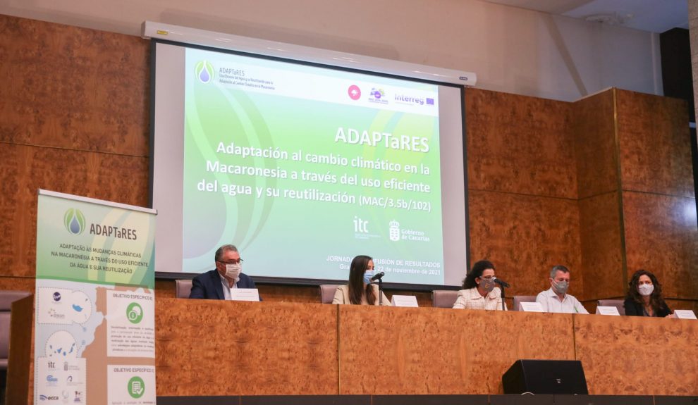 Presentación del proytecto proyecto ADAPTaRES | Foto: Gobierno de Canarias