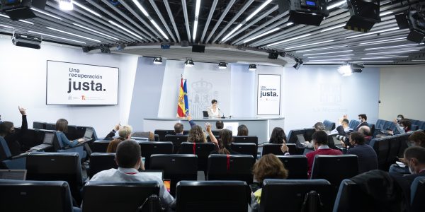 Rueda de prensa posterior al consejo de ministros | Foto: Gobierno de España