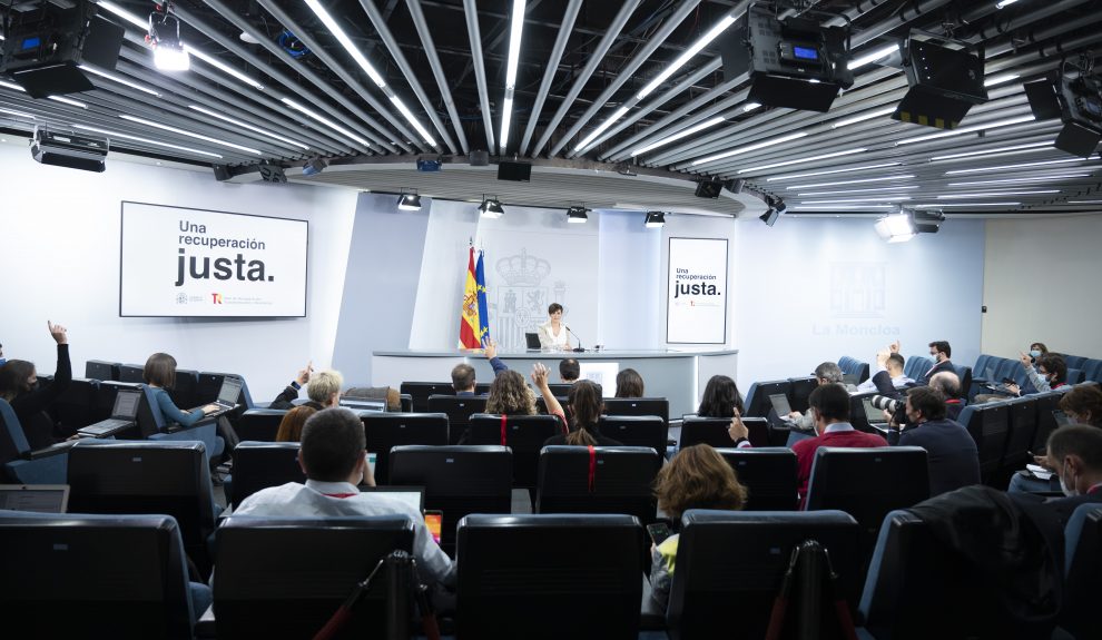 Rueda de prensa posterior al consejo de ministros | Foto: Gobierno de España