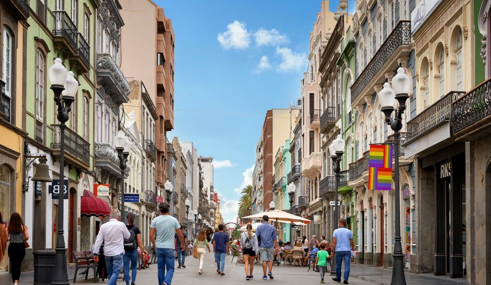 Zona comercial de Triana en Las Palmas de Gran Canaria | Foto: Gobierno de Canarias