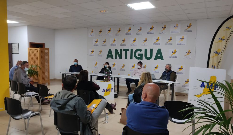 Reunión de dirigentes de AMF en Fuerteventura